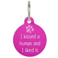 Funny Cute Pet Dog Name Tags - Customized Unique