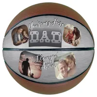 4 Photo - Happy Father’s Day Metal Theme Basketball