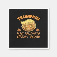 Make Halloween Great Again - Trumpkin Napkins