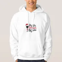Christmas Lines Abstract Merchandise Hoodie