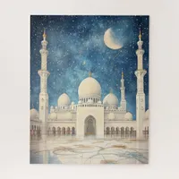 Sheikh Zayed Grand Mosque Abu Dhabi Jigsaw Puzzle