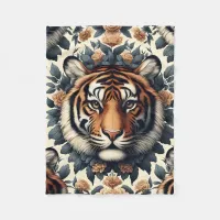 Beautiful Tiger Fleece Blanket