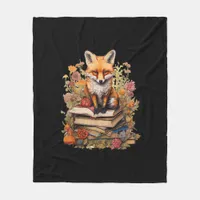 Cottagecore Aesthetic Book Lover Goblincore Casual Fleece Blanket