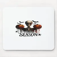 Halloween Skull Skeleton Mouse Pad