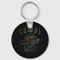Goblincore Aesthetic Academia Cottagecore Mushroom Keychain