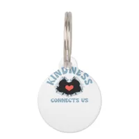 Kindness Connects Us Classic Pet ID Tag