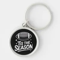 Game Day Support Football Keychain
