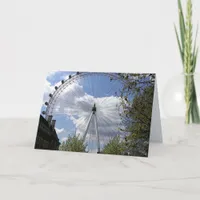 (UK) LONDON EYE views Card