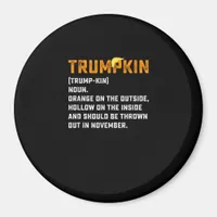Trumpkin Funny Anti Pumpkin Magnet