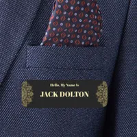 Personalized Logo Name Tag for Staff
