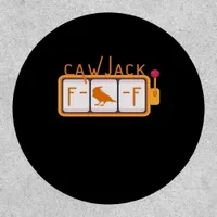 F-Caw-F Jackpot Retro Graphic Patch