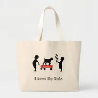 Kids and Goat Totes MaGoat Little Red Wagon