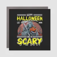 Happy Halloween Eat Drink And Be Scary Cool  Car Magnet