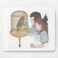 Polly the Parrot Mouse Pad
