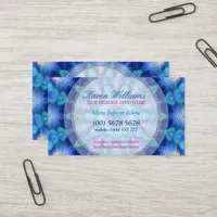 Blue Energy New Age Holistic Business Card