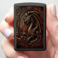 Mountaintop Dragon Zippo Lighter