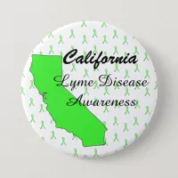 California Lyme Disease Awareness Ribbon Button