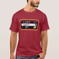 I Love Physical Media Collecting Hobby Fun T-Shirt