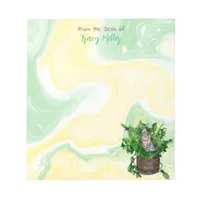 Personalized Cute Kitten in Catnip     Notepad