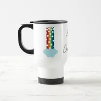 Lucky & Charming Rainbow 4-Leaf Clover Minimalist Travel Mug