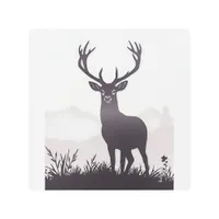 deer silhouette wall art
