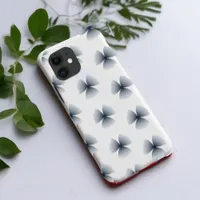 Monochrome Geometric Illusion Gradient Pattern iPhone 16 Case