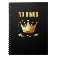 No Kings. Simple Yet Impactful Visual Of A Destroy Notebook