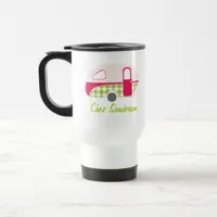 Personalized Retro Caravan Travel/Commuter Mug