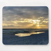 Coastal Beach Seascape Mouse Pad