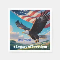 United States Semiquincentennial Standard Cocktail Napkins