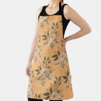 Floral Pattern Apron