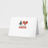 All About That Baste Christmas Classic Retro Look Card