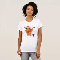 Beachy Women and Starfish Shirt