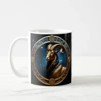 Capricorn astrology sign coffee mug