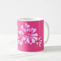 Mug - Pink Stripped Geraniums