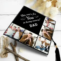 Memorial Custom 5 Photo Collage Graduate Keepsake Graduation Cap Topper