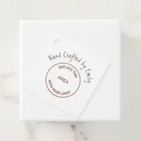 Logo Small Craft Business Name Thankyou Website Favor Tags