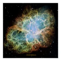 Crab Nebula Poster