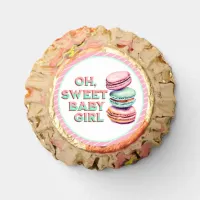 Oh Sweet Baby Girl Macaron Themed Baby Shower Reese's Peanut Butter Cups