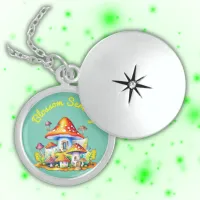 Blossom Serenity Cottagecore Mushroomcore | Locket Necklace