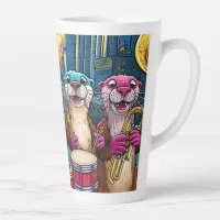 Otter Musicians Latte Mug