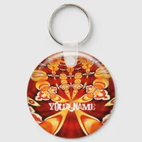 PsyKEYdelic NAME Keychain