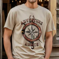 Unique Wild West Compass Adventure T-Shirt