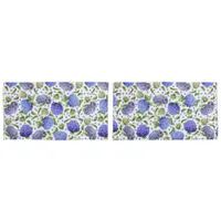 Blue Hydrangeas All Over Pattern Pillow Case