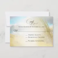 *~* Photo Soft Dune Beach Grass  RSVP Wedding