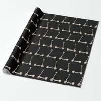 E-Scooter Patterned Wrapping Paper