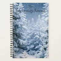 Whimsical Winter Forest Change Name, Year Planner