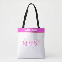 Resist in Pink Tote Bag