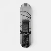 NYC Atlas in Rockefeller Center Statue Skateboard