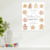 Welcome to Christmas Cookie Bake Off Poster